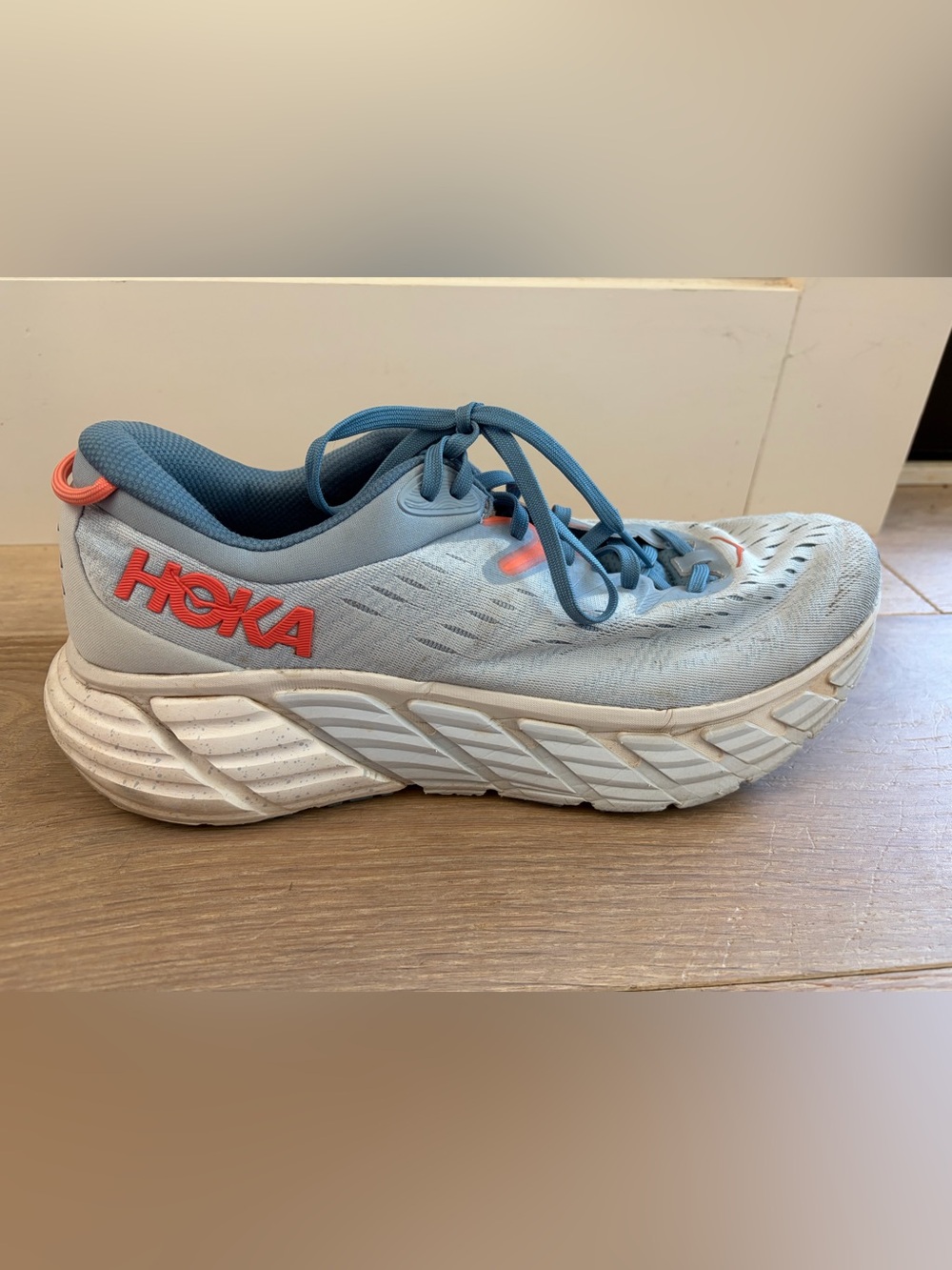 Hoka Gaviota 4 running shoes comfort outdoor athletic - size 12 - Picture 8 of 11